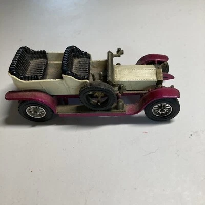 VTG 1969 Matchbox Lesney #Y10 1906 ROLLS-ROYCE SILVER GHOST  Hot Rod - Image 1 of 4