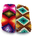 Hand-Woven Multicolor Yarn Headband Set for Women