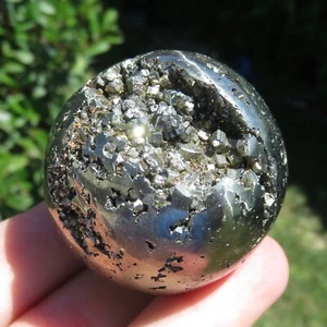 Minerales Esfera Pirita De Cristallizzzata Con Geodi Peru - Imagen 1 de 1