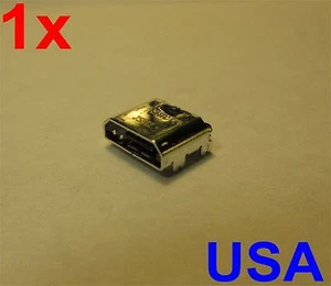 Micro USB Charging Port For Samsung Galaxy Tab A SM-T580 SM-T585 SM-T587 T587P - Picture 1 of 6