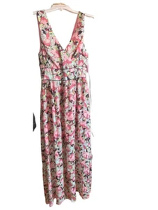 Women's Pinko Floral Print Maxi Dress NEW Size 2 - Picture 1 of 7