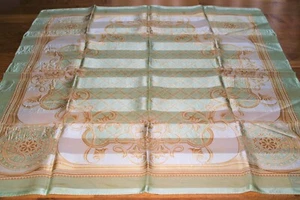 Foulard/Shawl/Scal★ PIERRE CARDIN En soie 100% hand rolled 36 g★Silk SCARF Schal - Imagen 1 de 7