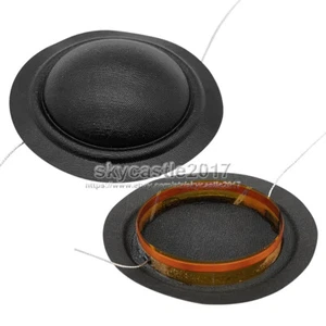 2pcs 25.5mm Tweeter Voice Coil Horn Treble Speaker Silk Sound Film Diaphragm #1 - Picture 1 of 7