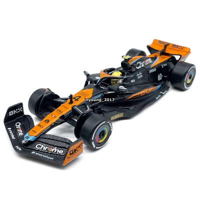 1/43 2023 F1 McLaren MCL60 Model Toy Car Diecast Toy Vehicle Lando Norris 4 - Image 1 of 4