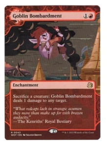 Goblin Bombardment - Wilds of Eldraine: Enchanting Tales (WOT) - EN R 0043 - Picture 1 of 1