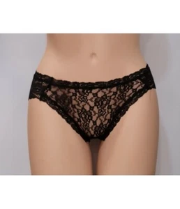 JANIRA SLIP Modèle DOLCE AMORE  Couleur NOIR Taille S/M/L/XL - Picture 1 of 2