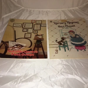 Citas notables que cuentan y rimas infantiles trazadas para punto de cruz, diseños - Imagen 1 de 5