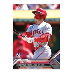 Logan O'Hoppe - 2023 MLB TOPPS NOW Card 35 - RC Rookies 1st Homer HR - Picture 1 of 2