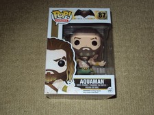FUNKO, POP, AQUAMAN, VAULTED, HEROES #87, BATMAN VS. SUPERMAN, VINYL FIGURE, NM