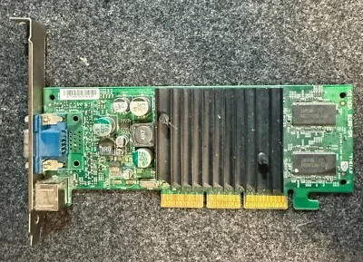 NVIDIA GEFORCE4 MX 64MB AGP VIDEO CARD W/TV OUT, VGA MS-8878 - Image 1 of 3