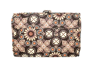 VERA BRADLEY Keep It Up Hanging Organizer Rings Necklaces Jewelry Canyon Brown - Picture 1 of 6