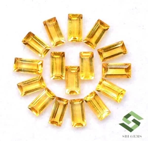 Natural Citrine Baguette Cut 4x2 mm Lot 20 Pcs 2.30 CTS Calibrated Loose Gems - Picture 1 of 8