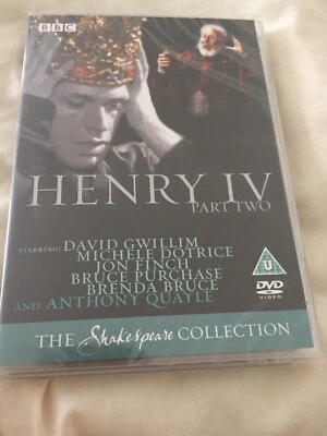 BBC SHAKESPEARE - HENRY IV - PART 2 - QUAYLE - NEW & SEALED - Image 1 of 2