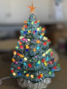 ceramic christmas tree Fraiser 16 Inches Tall - Picture 1 of 16