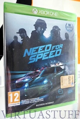 NEED FOR SPEED, MICROSOFT XBOX ONE, X, ITALIAN MARKET, EURO, NEW FACTORY SEALED! - Immagine 1 di 4