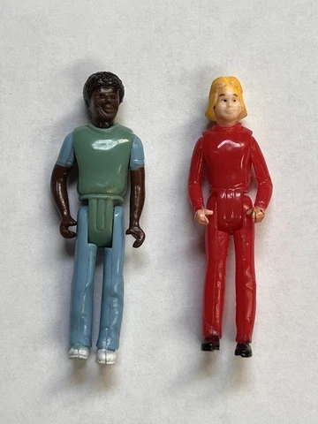 Buddy L (1981) - lot of 2 School Children - African American Boy (RARE) - Girl Cover