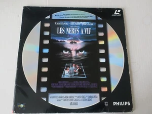 LES NERFS A VIF avec ROBERT DE NIRO - PAL - FRANCAIS - LASER DISC - Photo 1/3