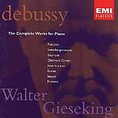 Claude Debussy : Debussy: The Complete Works for Piano: Walter Gieseking CD 4