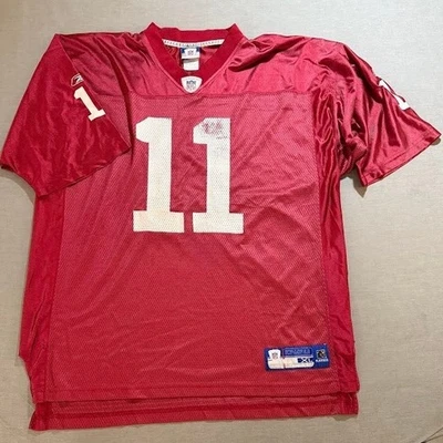 Camiseta deportiva de los Arizona Cardinals Fitzgerald #11 Reebok NFL #11 XL roja manga corta para hombre Foto 1 de 4