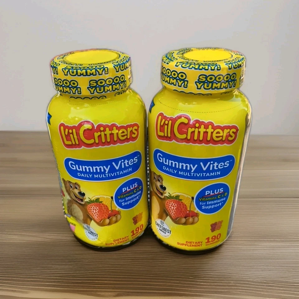 Northwest Natural Products Lil Critters Gummy Vites Multivitamin Dietary Supplements For Kids - 190 Ea Supplement