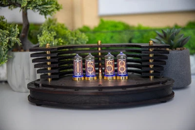 Nixie Tube Clock Pulsar IN8-2 4-tubes - Image 1 of 4