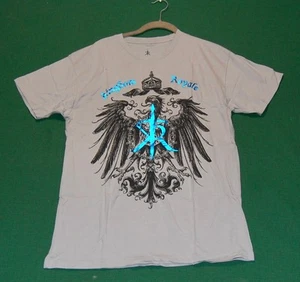 Nueva Camiseta Kingdom Royale SLIM FIT Gris Para Hombre Algodón Talla GRANDE RNBR-39 - Imagen 1 de 3