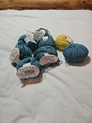 Hilo Pebbles Classic Elite mezcla de algodón 110 yardas cada 8 madejas Foto 1 de 4