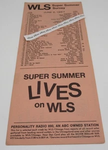 WLS Radio 89 Chicago TOP 45 Encuesta 6 de junio de 1967 # 1 Asociación única / Viento - Imagen 1 de 4