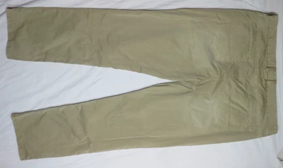 TOMMY BAHAMA MENS 40X32 TAN BROWN RELAXED STRAIGHT STRETCH CANVAS DUNGAREE - Image 1 of 4