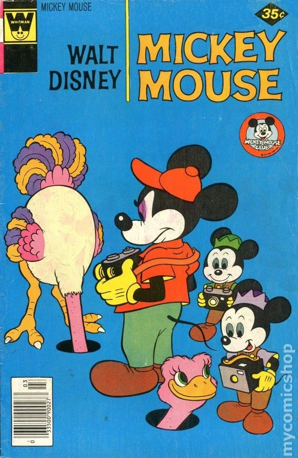 Mickey Mouse #181 VG 1978 Whitman Stock Image Low Grade - Image 1 of 1