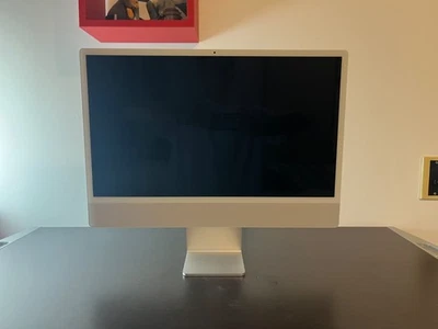 Apple iMac 24" (256GB SSD, Apple M1, 3,20GHz, 8GB, GPU 7‑core) Argento -... - Immagine 1 di 4