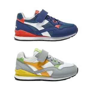 DIADORA SCARPE N92 PS BOY SHOES SNEAKERS BAMBINO STRAPPO SPORT RUN 101.181329 - Foto 1 di 14