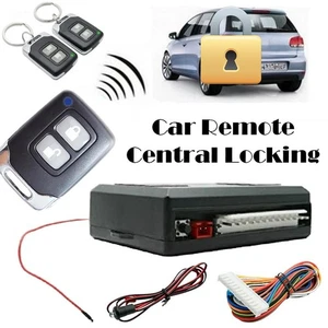 Kit serratura centrale telecomando auto universale chiusura ingresso senza chiave Sy T8J4 - Foto 1 di 9