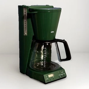 Green Braun FlavorSelect 3116 KF 187 Coffee Maker 12 Cup Works - Picture 1 of 16