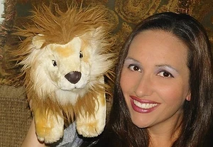 Vintage 1988 10" Brown LION Plush Stuffed Animal Toy LOVEY STUFFED ANIMAL KING Q - Picture 1 of 2