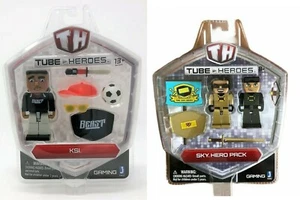 Tube Heroes KSi or Sky Hero Pack Mini Collectable Figure & Accessory Pack Toy - Picture 1 of 11