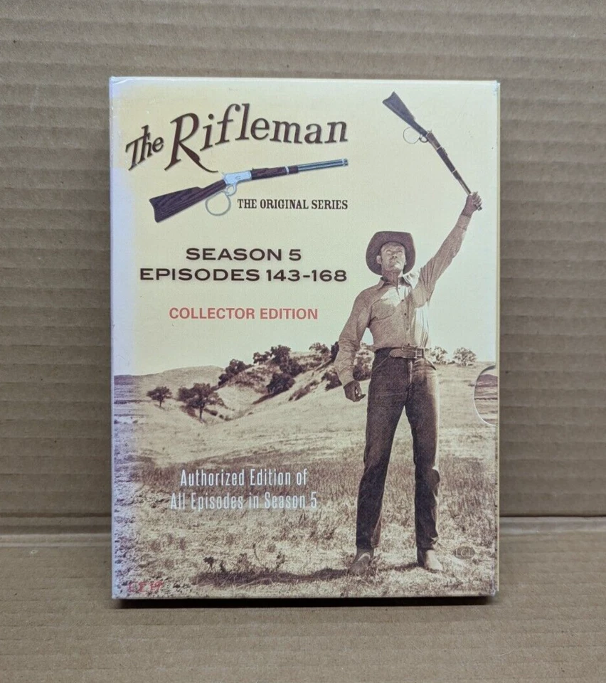 The Rifleman: The Complete пятый сезон 5 (DVD, 2019, набор из 6 дисков) 1958 телесериал - Изображение 1 из 4
