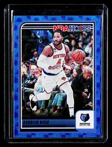 2023-24 Hoops Hyper Blue Derrick Rose #120 Memphis Grizzlies - Picture 1 of 2