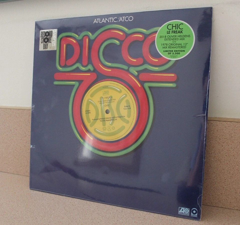 Chic Le Freak 45 RPM Single Vinyl RSD 2019 Record Day