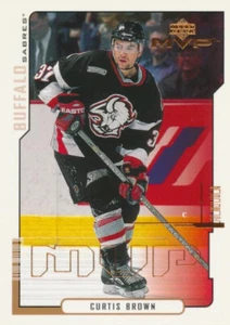 2000-01 Upper Deck MVP #21 CURTIS BROWN - Buffalo Sabres - Bild 1 von 1