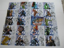 2007 DC Legacy Rittenhouse Base/Common Cards U-PICK Flat Rate Ship Per Card .99