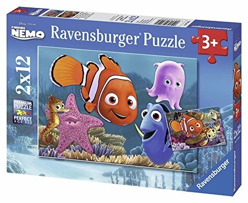 Ravensburger 07556 - Nemo Puzzle, 2x12 Pezzi (p0M) - Immagine 1 di 1