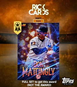 ⭐TOPPS BUNT DIGITAL Halloween 22 Cursed ICONIC SET (10 cards)⭐ - Picture 1 of 1