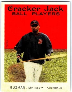 CRISTIAN GUZMAN 2004 Topps Cracker Jack Mini Stickers Minnesota Twins #72 - Picture 1 of 2