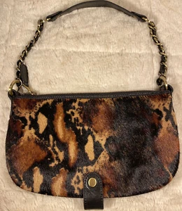 Kate Landry Handtasche mit kleinem Tierdruck für Damen mit Reißverschluss - Bild 1 von 8