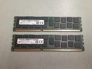 Micron 32GB (2x16GB) PC3L-12800R Server Memory RAM MT36KSF2G72PZ-1G6E1FE 1428 - Picture 1 of 3