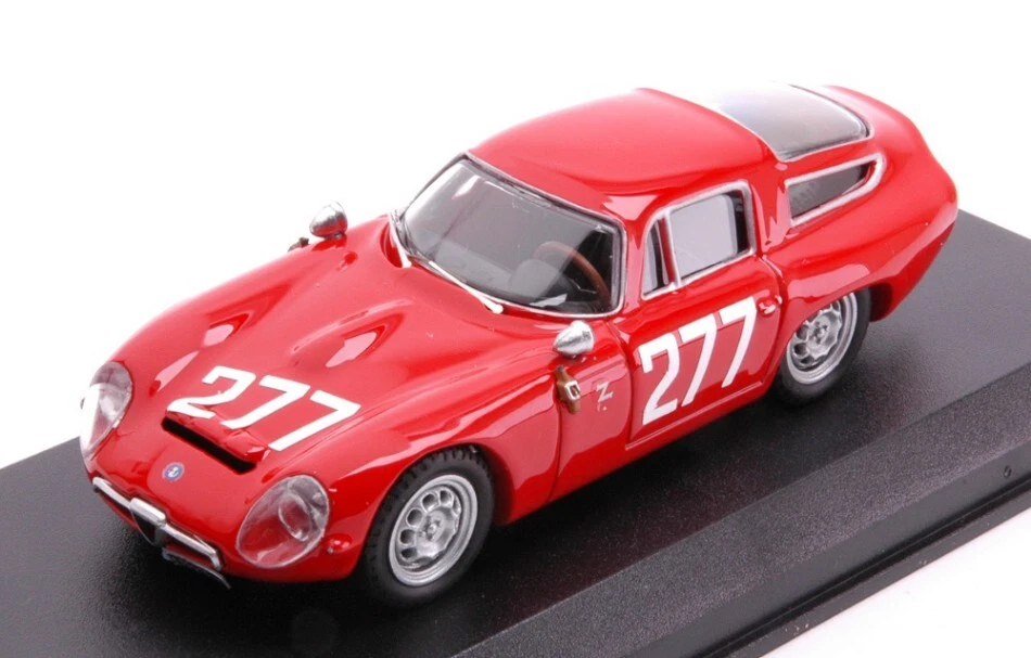 Alfa Romeo Tz1 #277 Coppa F.i.s.a. Monza 1963 R.bussinello 1:43 Model - Immagine 1 di 1