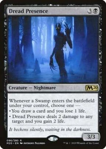 Magic The Gathering MTG DREAD PRESENCE Core Set 2020 NM Near Mint - Picture 1 of 1