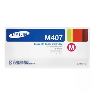 Original Samsung Printer Toner Cartridge M407 Magenta CLP-M407S - Picture 1 of 1