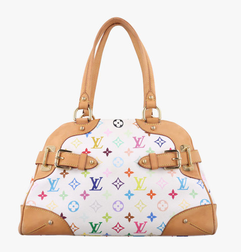 LOUIS VUITTON（LV） Louis Vuitton Claudia Bron Monogram Multicolore Tela Pelle M40193 #34